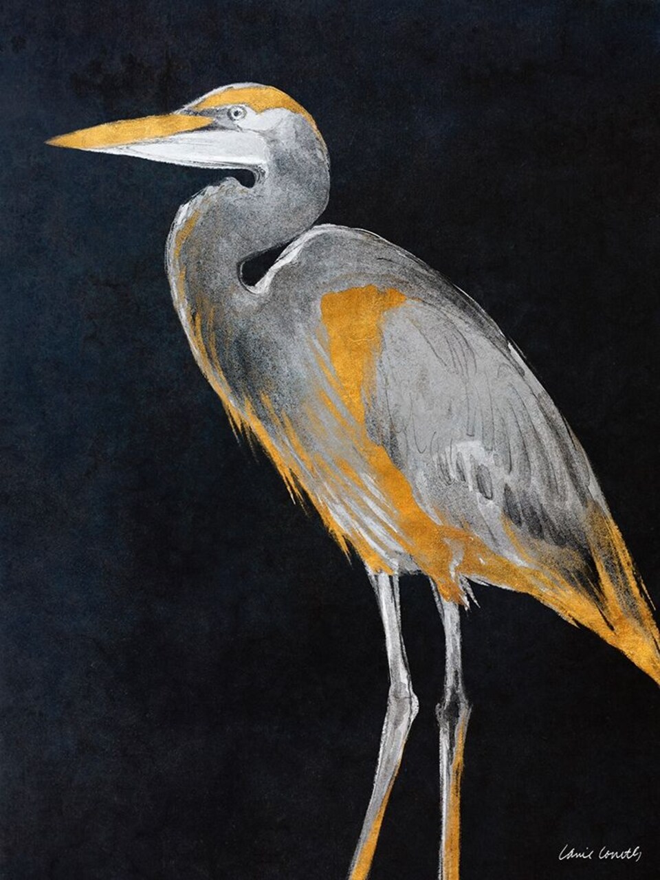 Elegant Heron II Poster Print by Lanie Loreth - Item # VARPDX9781M